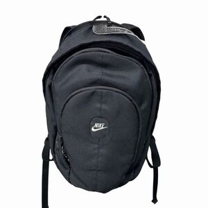 Nike Black Backpack Laptop School Travel Bag Lightweight Unisex